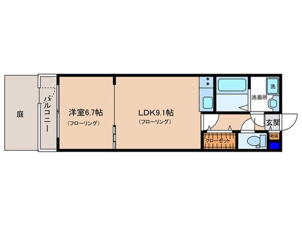 エクシア京都駅南の物件間取画像